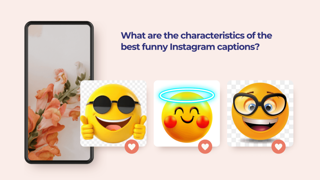 What are the characteristics of the best funny Instagram captions 1